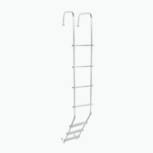 Stromberg Carlson Universal RV Rear Ladder - Silver / Black - Stromberg Carlson - view 1