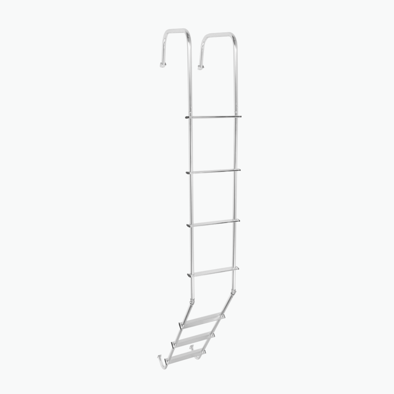 Stromberg Carlson Universal RV Rear Ladder - Silver / Black - Stromberg Carlson - view 1