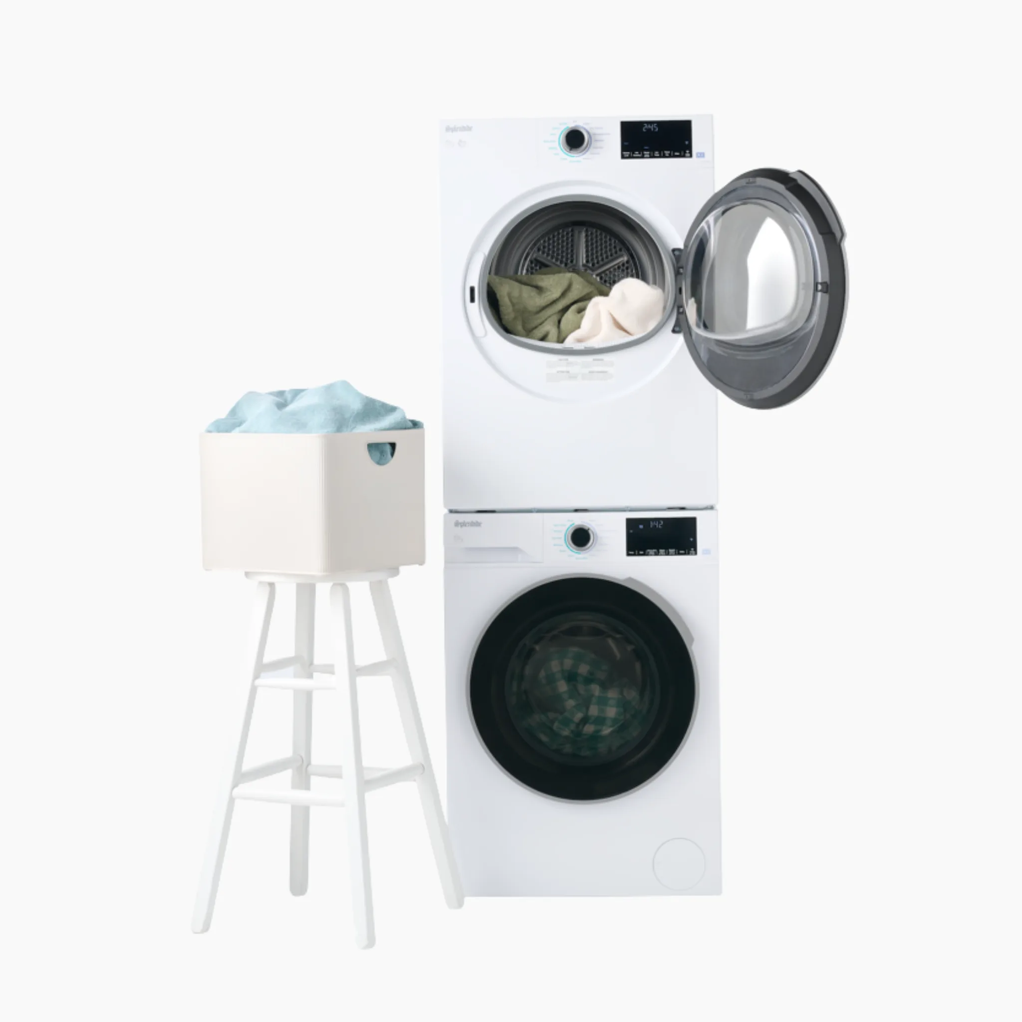 Splendide WFL1300XD Washer & DV6500X Dryer Combo with Stack Kit