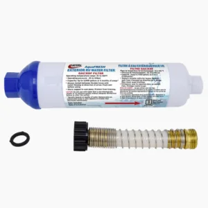 AquaFRESH Inline RV Water Filter Kit - GAC/KDF - Valterra / Dometic