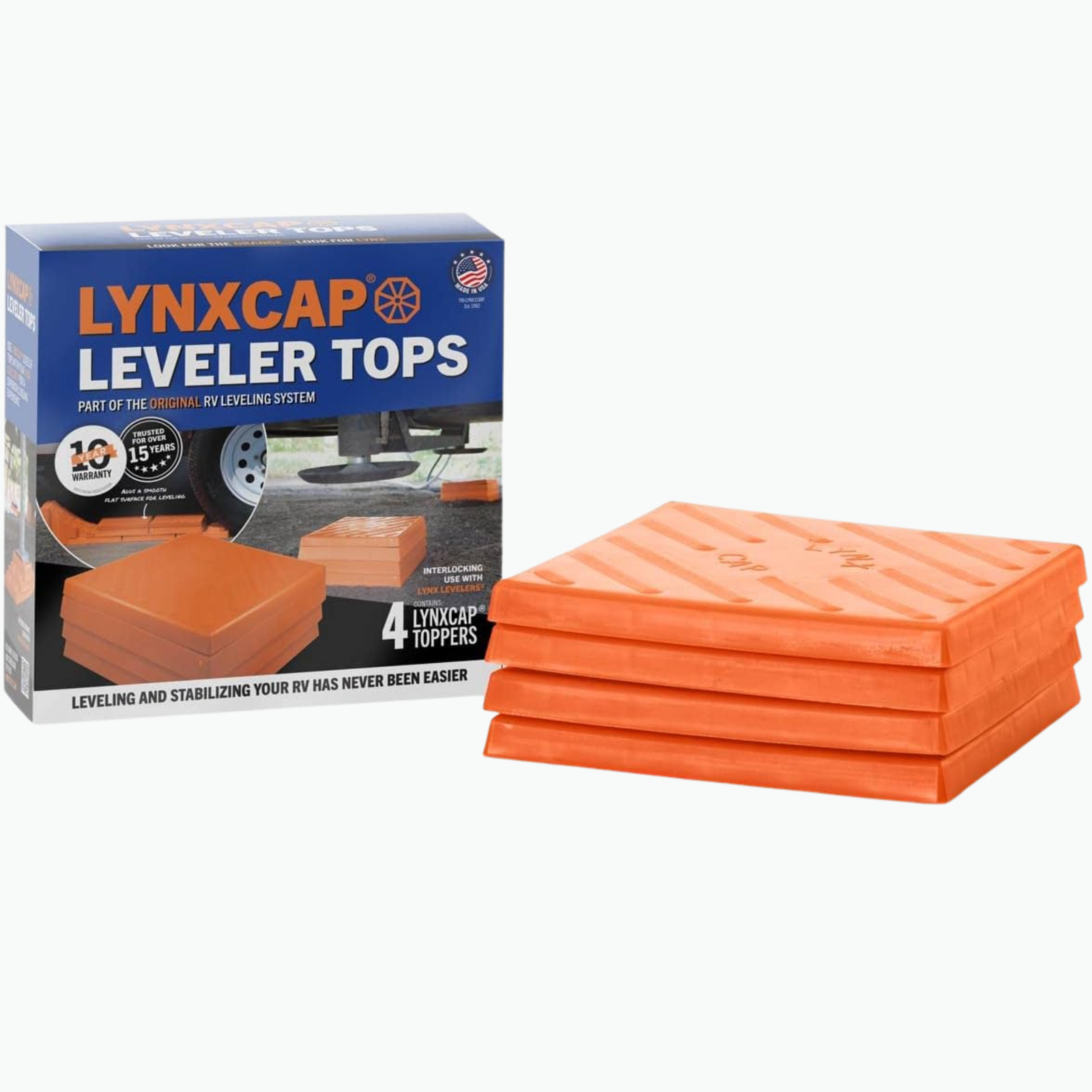 Camco LynxCap RV Leveler Tops - For Lynx Levellers - Lynx