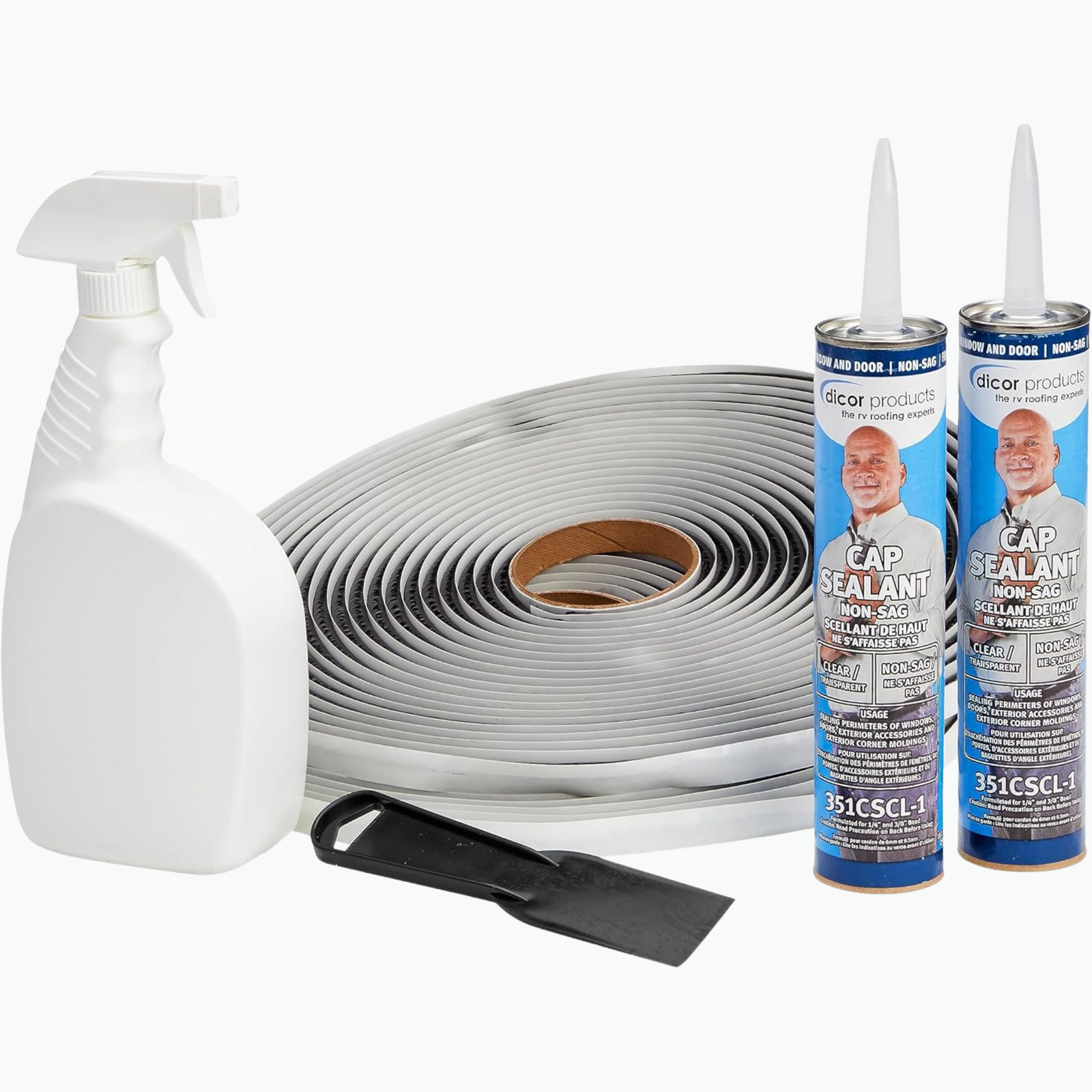 Dicor Seal-Tite RV Window Reseal Kit (WRK-1) - Complete Window Seal Kit - Dicor