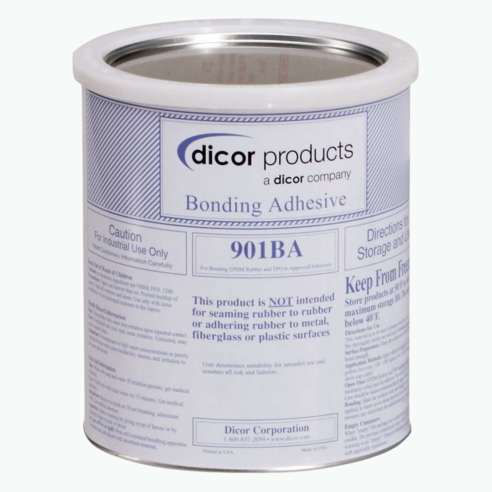 RV Roof System Bonding Adhesive - Water-Based Acrylic (1 Gallon / 5 Gallon) - Dicor - view 1