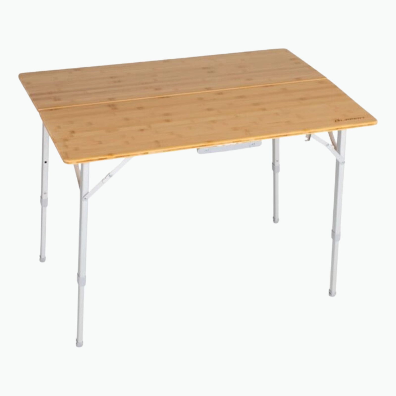 Lippert Bi-Fold Bamboo Adjustable Camp Table - Lippert - view 1