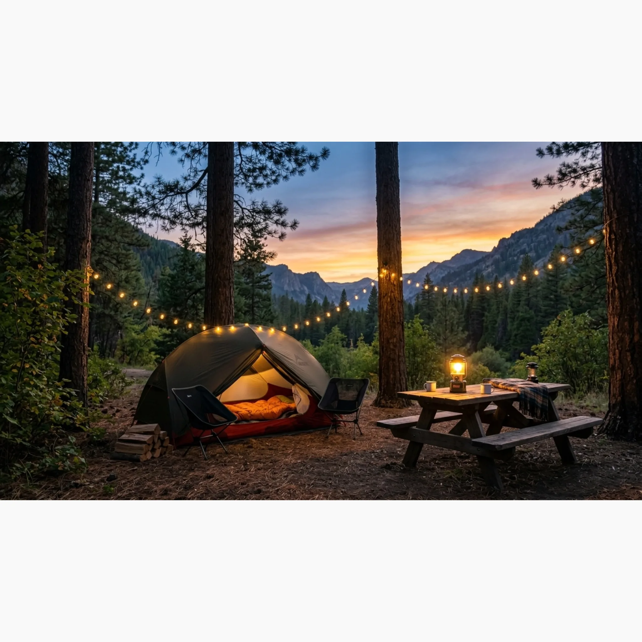 The Beginner&rsquo;s Guide to a Cozy Camp: Lighting Ideas for Every Site