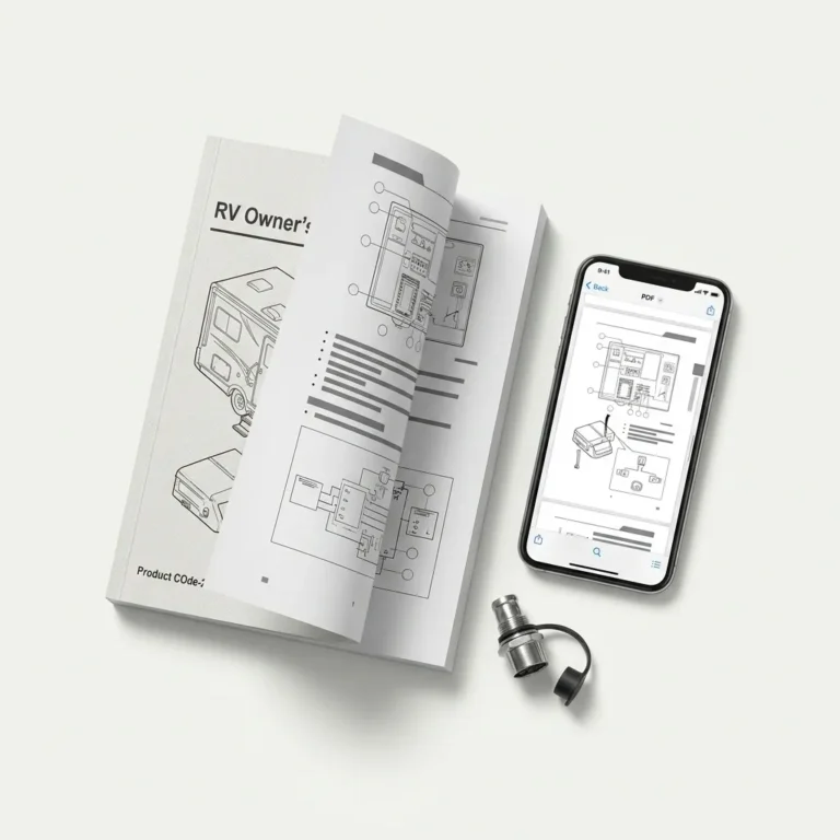 RV product manuals and installation documentation