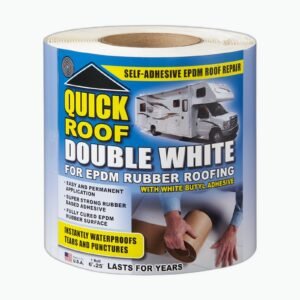 CoFair Quick Roof Double White EPDM Butyl Tape - 6" x 25 ft - WRQR625 (WRQR625)
